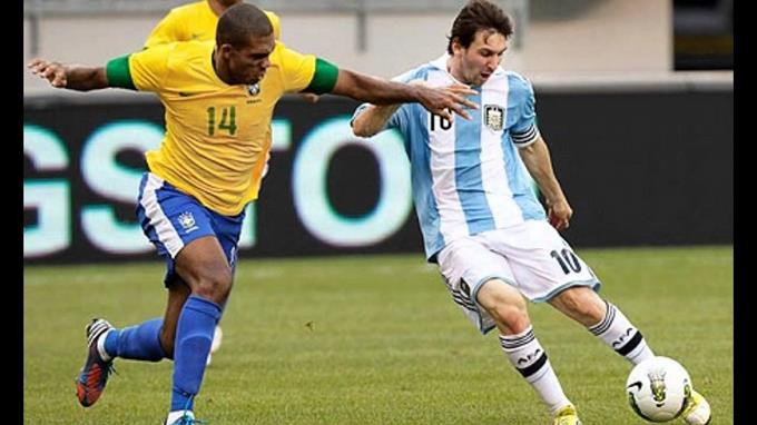 Messi vuelve en argentina y le da triunfo 1 0 ante brasil
