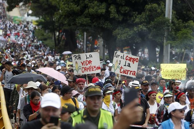 Las 10 razones de la protesta nacional en colombia
