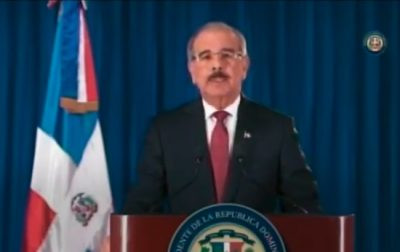 Danilo Medina en discurso a la naciu00f3n este lunes 17 de febrero del 2020. e1581988443295