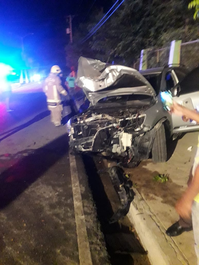 Accidente en yipeta