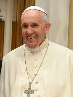 Franciscus in 2015