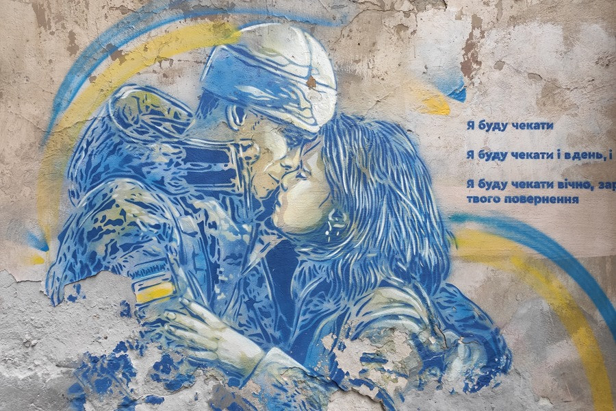 UCRANIA GUERRA MURAL