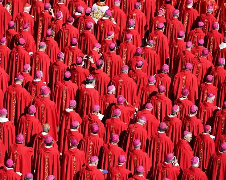 EPA5664 VATICAN POPE FRANCIS FUNERAL 1