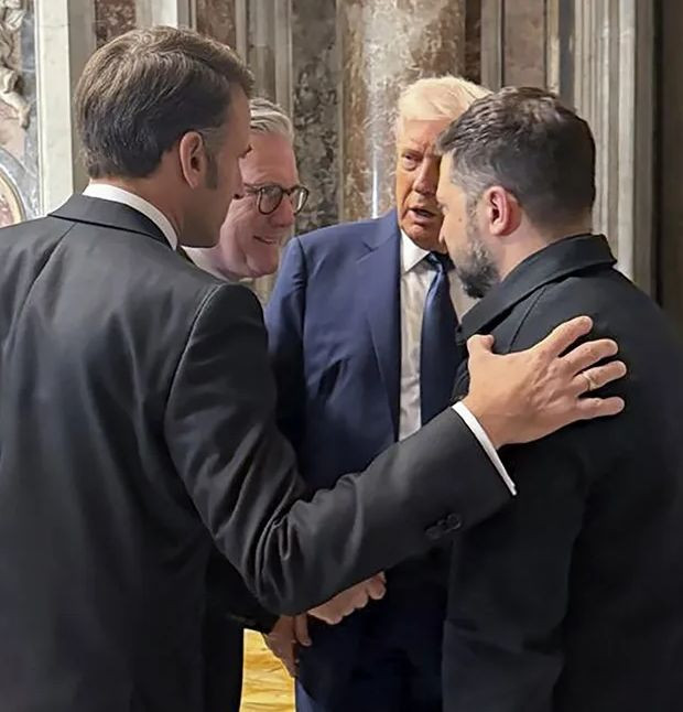 KIV01 VATICAN POPE FRANCIS FUNERAL UKRAINE USA 1