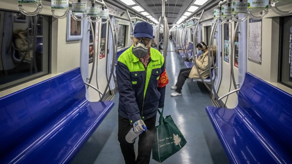 Trabajadores china coronavirus