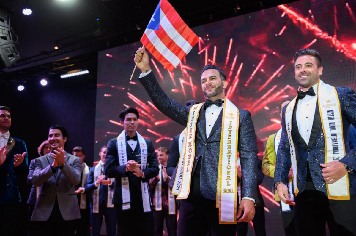 De Puerto Rico es el ganador del  Mister Model Internacional 2021   Mister Model International 2021